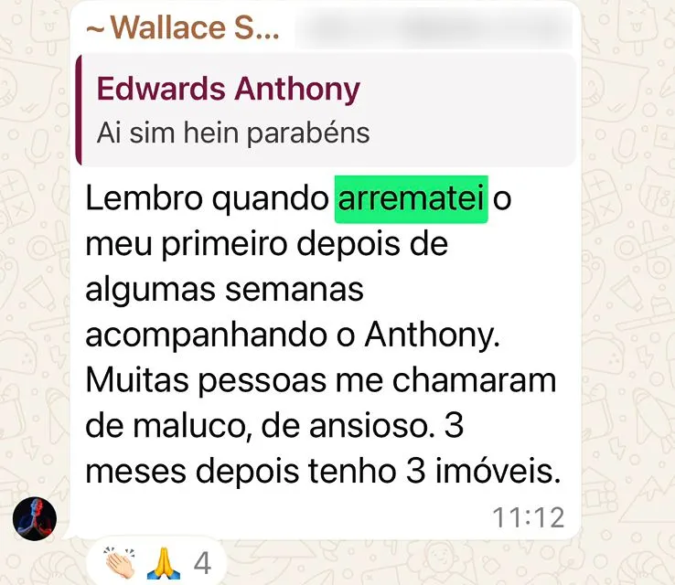 Print de aluno