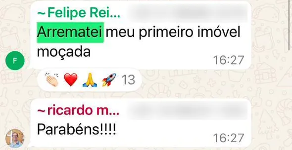 Print de aluno